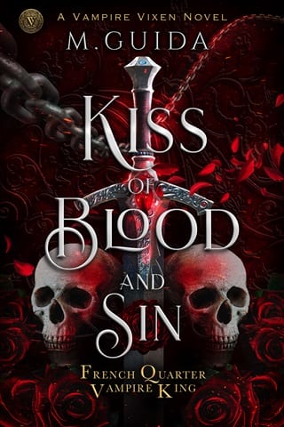 Kiss of Blood and Sin (French Quarter Vampire King Book 1)