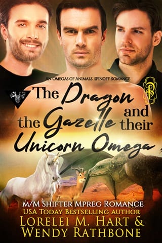 The Dragon, the Gazelle, and their Unicorn Omega (Omegas of Animals: SD Book 11)