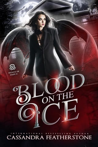 Blood on the Ice (Secrets of State U Book 1)