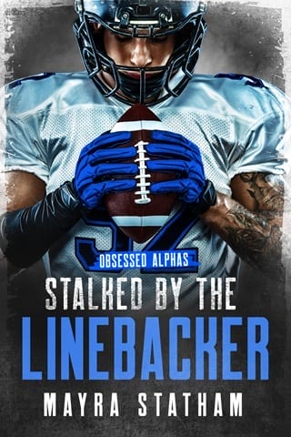 Stalked by the Linebacker (Obsessed Alphas Book 7)