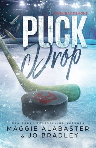 Puck Drop: A dark reverse harem hockey romance (Dusk Bay Demons Book 1)