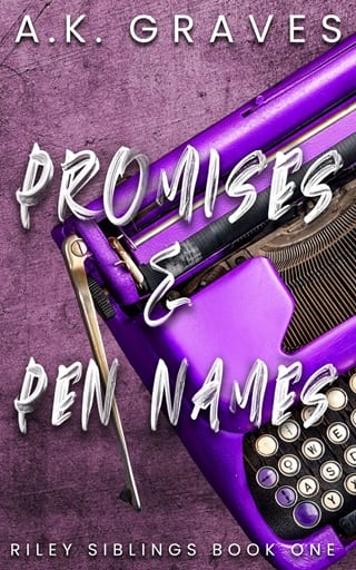 Promises & Pen Names (The Riley Siblings Book 1)