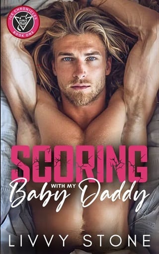 Scoring with My Baby Daddy (Ice Chronicles Hockey Book 1)