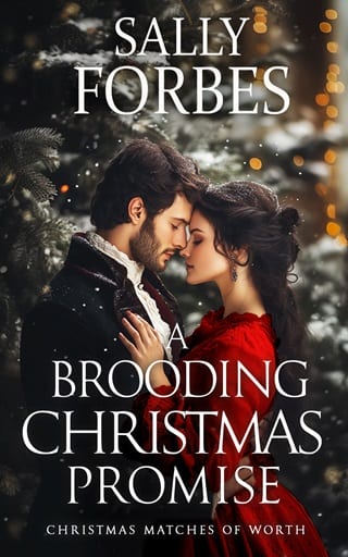 A Brooding Christmas Promise (Christmas Matches of Worth Book 2)