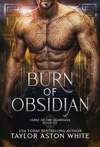 Burn of Obsidian (Curse of the Guardians Book 6)