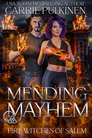 Mending Mayhem (Fire Witches of Salem Book 5)