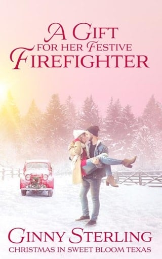 A Gift for her Festive Firefighter (Love in Sweet Bloom Book 8)