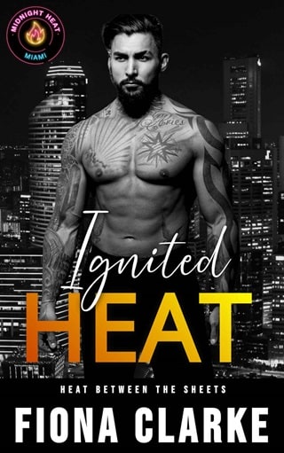 Ignited Heat: An Age Gap, Friends to Lovers Romance (Heat Between the Sheets Book 2)