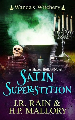 Satin Superstition: A Paranormal Women's Fiction Novel: (Wanda's Witchery) (Haven Hollow Book 38)