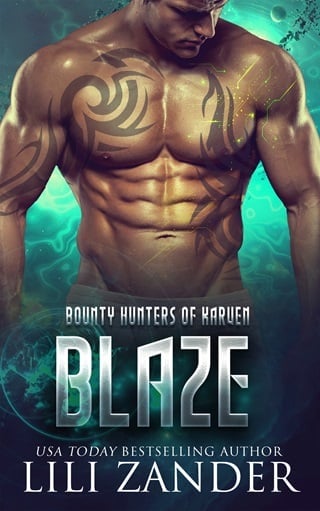 Blaze: An Alien Fake Dating Romance (Bounty Hunters of Karven)